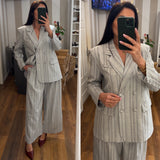 completo mya - grigio perla