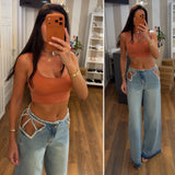 denim butterfly - DENIM