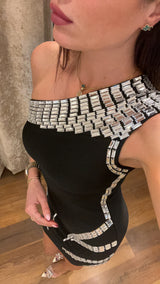 dress lumier - NERO