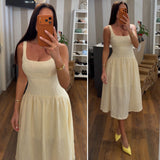 dress priscilla - CREAM