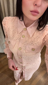 blusa elisabeth - ROSA