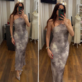 dress soleil - GRIGIO