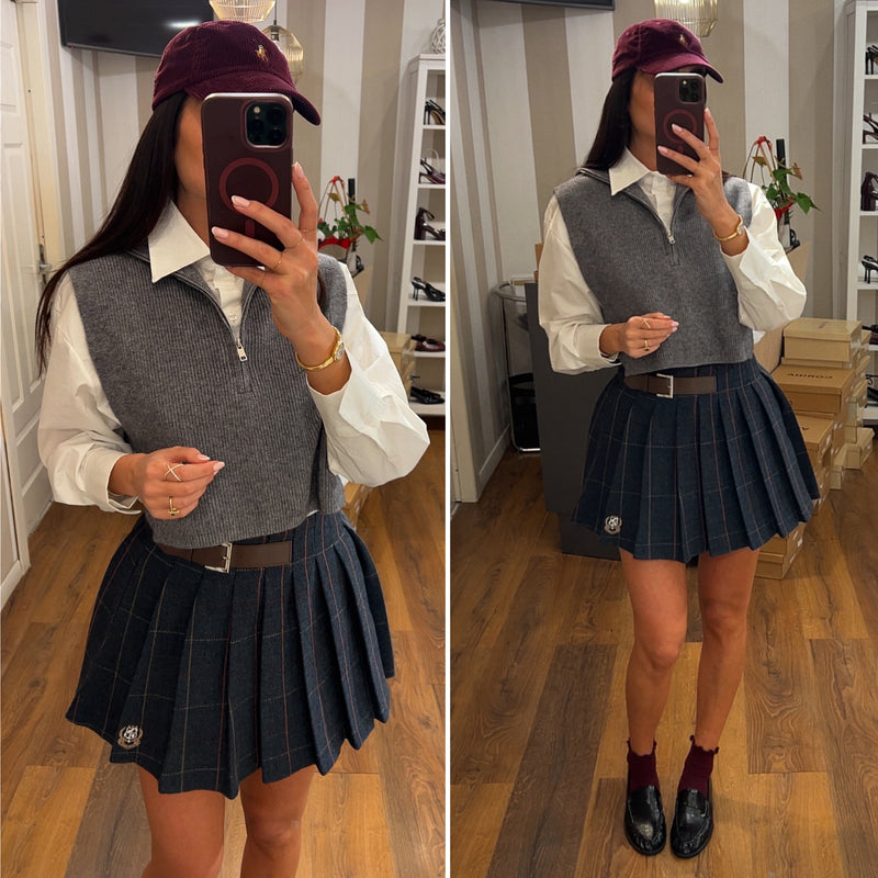 gilet barney - GRIGIO