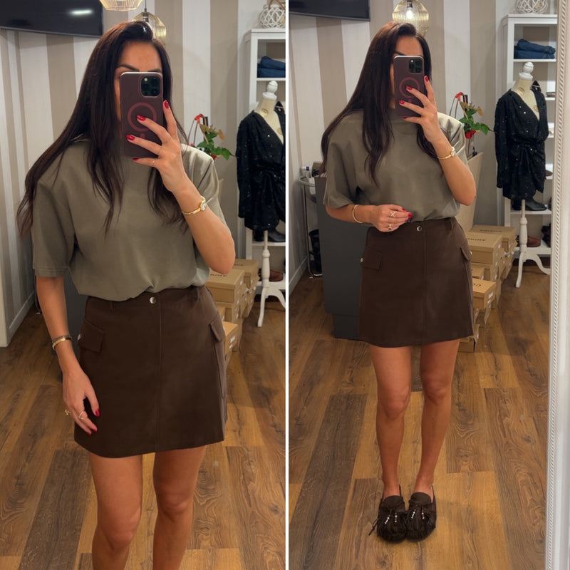 tshirt over spalline - VERDE