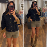 giacca denim claire - BLU DENIM