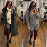 set pull&shorts - GRIGIO