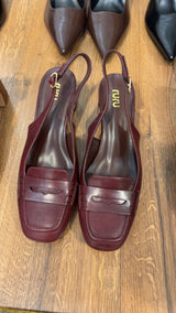 slingback sophie - burgundy