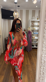 dress kyara - FUCSIA