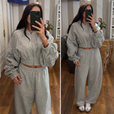 completo tuta sportiva - GRIGIO
