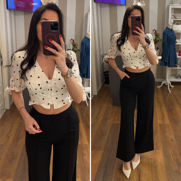 pantalone julie - NERO