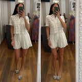 shorts camille - BIANCO