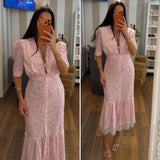 dress valentina - ROSA