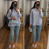 camicia estrella - CELESTE