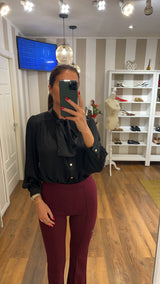 camicia papillon - NERO