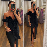 dress cadeau - NERO