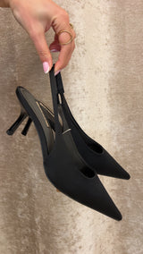 slingback kyla - NERO