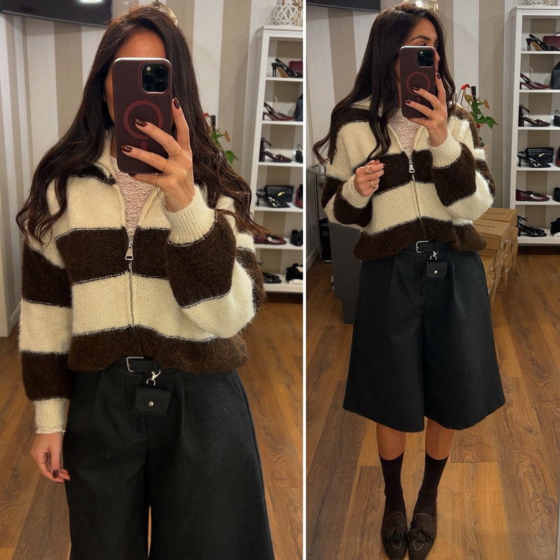 bermuda amelie - GRIGIO