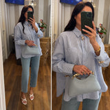 camicia estrella - CELESTE