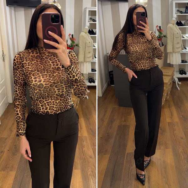 pantalone grace - MARRONE