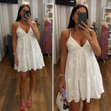 dress creta - BIANCO