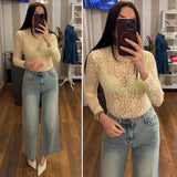 body pizzo - GIALLO