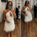 dress hilton - BIANCO