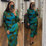 longuette amalia - VERDE BLU
