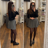 miniskirt - GRIGIO