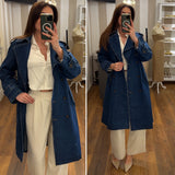 trench denim - DENIM