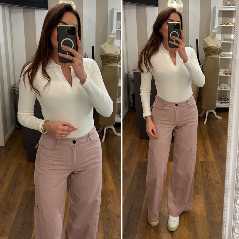 pantalone lumy - ROSA