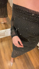 dress lamara - NERO