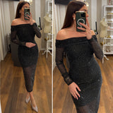 dress lamara - NERO