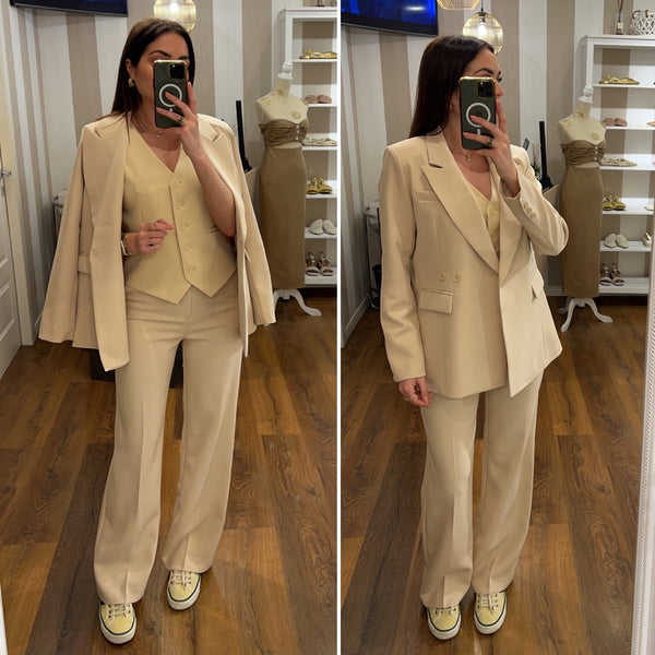 pantalone elma - SAND